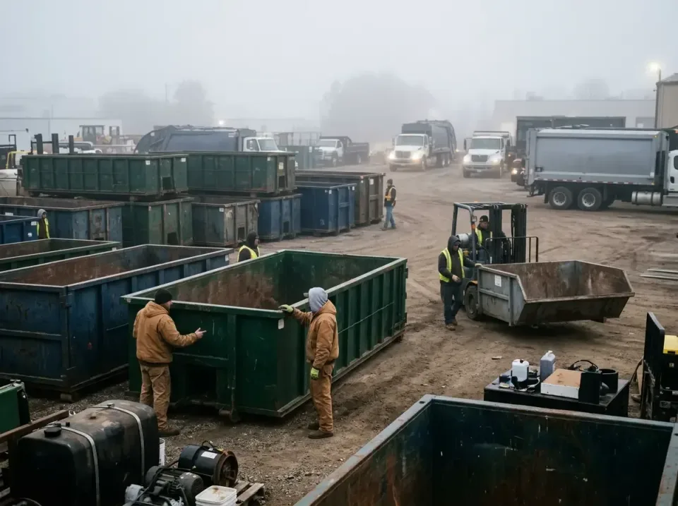 Roll-off Dumpster — Waste Management Facility Roll-off Dumpster — Waste Management Facility